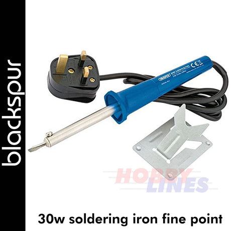 30W Soldering Iron Fine Point | Blackspur | 77503