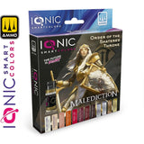 Acrylic Paint Set - 12 x 20ml Jars - Malediction Order of the Shattered Throne | IONIC | IONIC0465