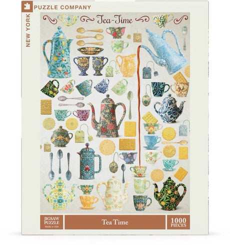 Tea Time - 1000pc Puzzle | New York Puzzle Company | NPZPD2631