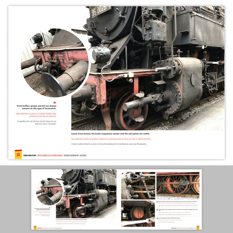 Rail Center - Visual Modelers Guide - WWII German Trains (Multilingual) | Ammo by Mig Jimenez | MIGR1400