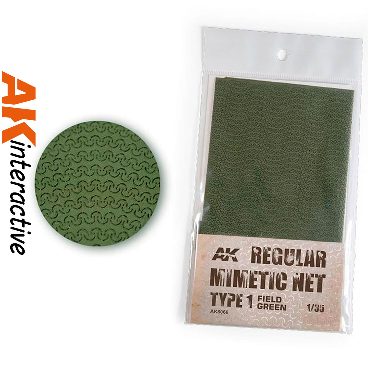 Regular Mimetic Net - Type 1 Field Green | AK interactive | AK8066