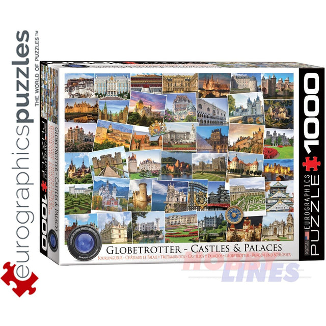 Globetrotter Castles + Pala 1000PC 6000-0762