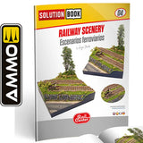 Solution Book 4 - Railway Scenery | Ammo by Mig Jimenez | MIGR1303