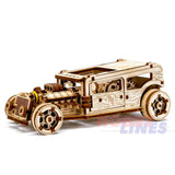 Hot Rod Car - 3D Puzzle | Wooden City | WR339