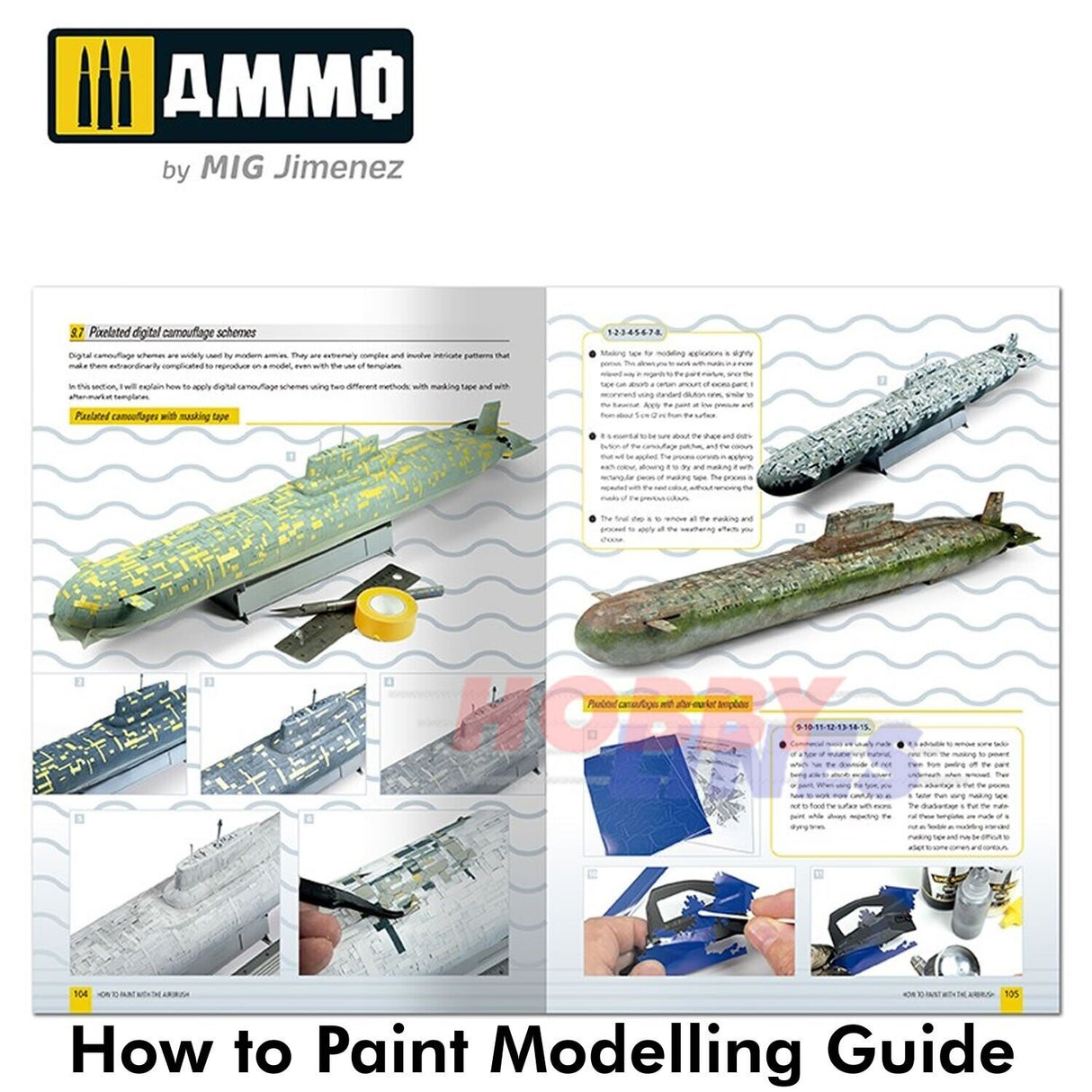 Ammo How to Paint With the AIRBRUSH Modelling Guide Book English Mig MIG6131