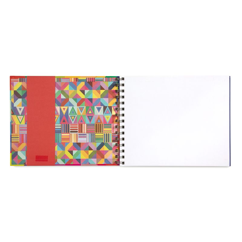 Rainbow Hardcover Artist Sketchbook - 80pg | eeBoo | SKL114
