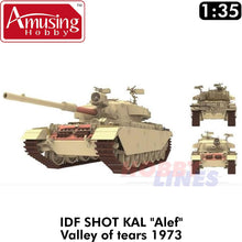 Load image into Gallery viewer, IDF SHOT KAL ALEF Israeli Centurion Tank mod Amusing Hobby 35A048
