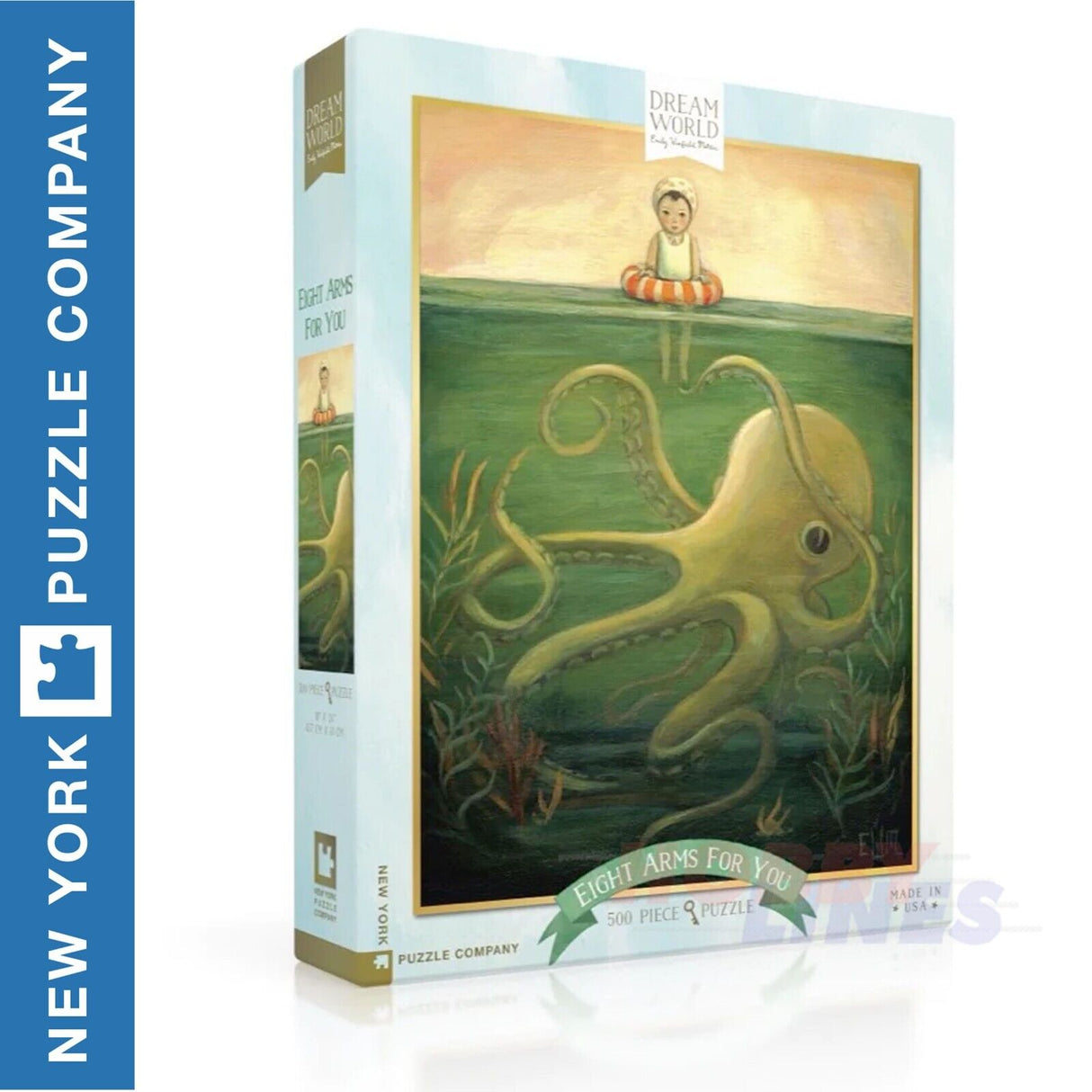 EIGHT ARMS FOR YOU New York Puzzle Company 500pc Jigsaw 