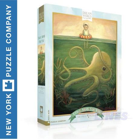 EIGHT ARMS FOR YOU New York Puzzle Company 500pc Jigsaw 