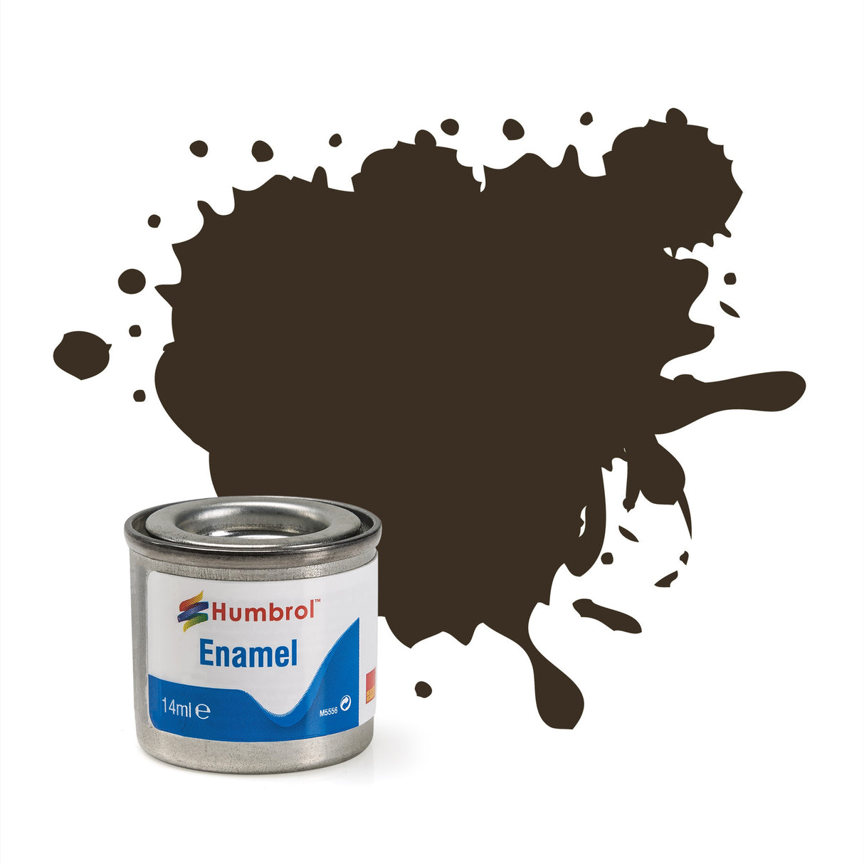 Enamel Tinlets No10 Service Brown Gloss