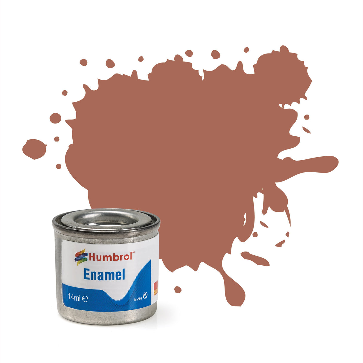 Enamel Tinlets No 113 Rust Matt