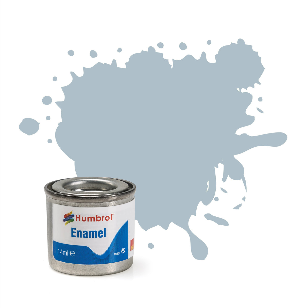 Enamel Tinlets No 127 US Ghost Grey Satin