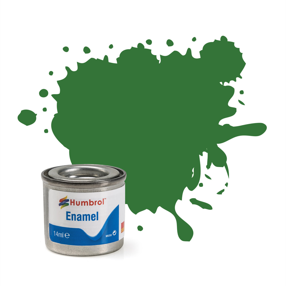 Enamel Tinlets No 131 Mid Green Satin