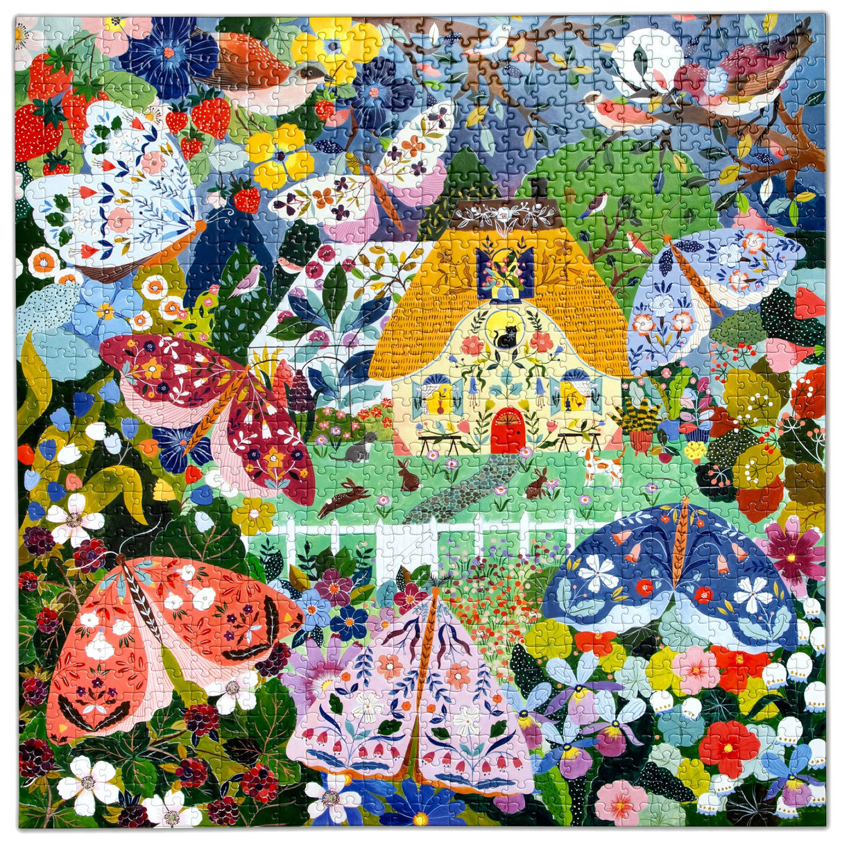 Cottage at Dusk 1000pc Puzzle | eeBoo | PZT511