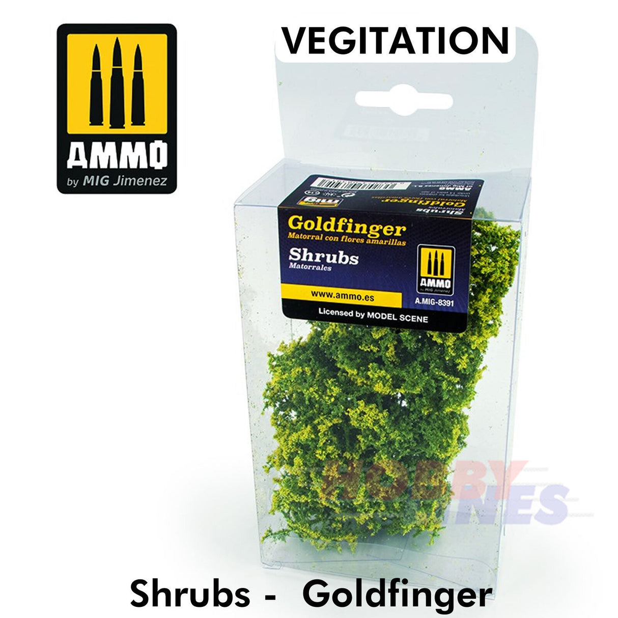 Shrubs - Goldfinger | Ammo by Mig Jimenez | AMIG8391