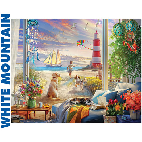 Summer Read - 500pc Puzzle | White Mountain | 2097pz