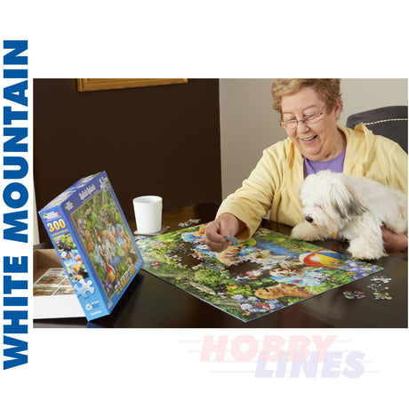 MURDER IN LITTLE PIDDLING 1000 pc Jigsaw Puzzle WHITE MOUNTAIN 1506
