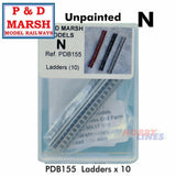 Ladders x 10 - Unpainted | P&D Marsh | B155