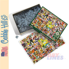 Load image into Gallery viewer, Dogtown COBBLE HILL Dogs collage 1000pc jigsaw puzzle 40045
