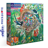 eeBoo WILDLIFE TREASURE 1000 pc Square Jigsaw Puzzle Super Deluxe PZTWDT