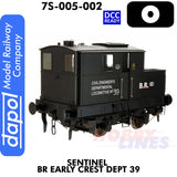 Sentinel  BR Early Crest Dept 39 - DCC Ready | Dapol | 7S-005-002