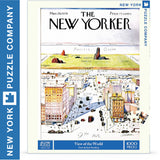 VIEW OF THE WORLD  New York Puzzle Company 1000pc Jigsaw