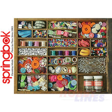 Load image into Gallery viewer, THE SEWING BOX 500 piece SPRINGBOK Jigsaw Puzzle Random Cut Super Deluxe
