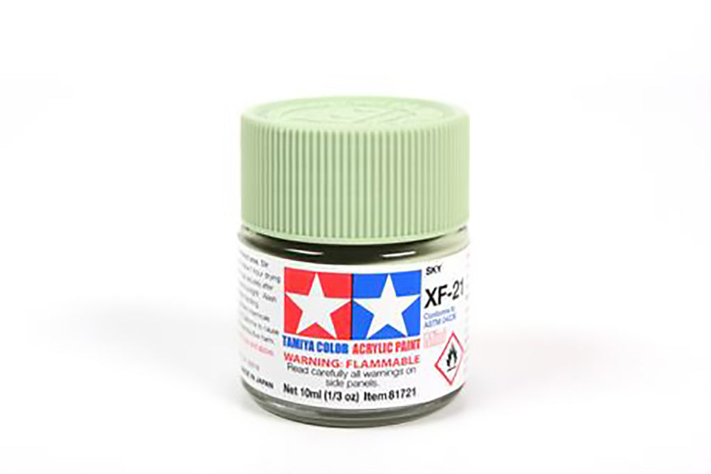 Tamiya Acrylic Mini Paint Xf-21 Sky