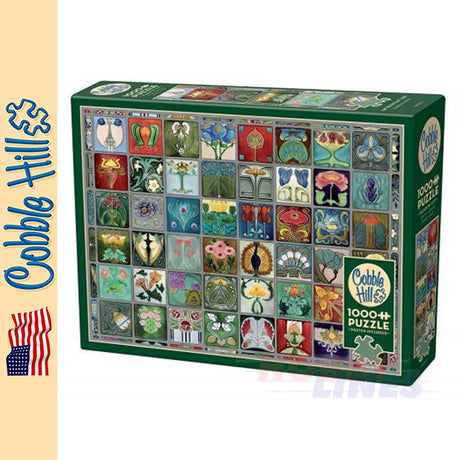 Art Nouveau Tiles Cobble Hill puzzle 1000pc CH40090