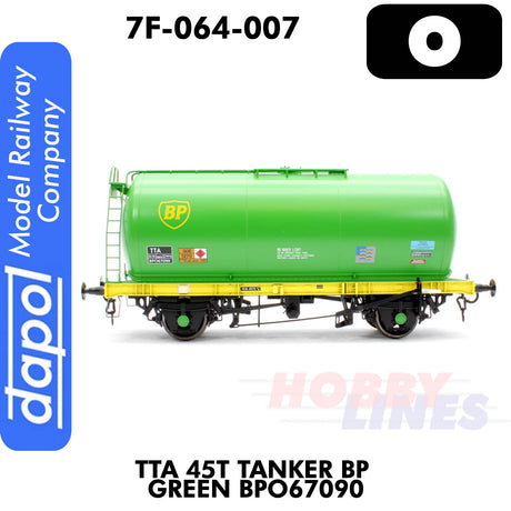 TTA 45T Tanker BP Green BPO67090  | Dapol | 7F-064-007