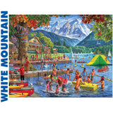 Summer Camp - 1000pc Jigsaw Puzzle | White Mountain | 2028pz