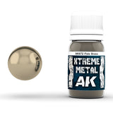 Xtreme Metal - Pale Brass - Acrylic Paint 30ml | Ak interactive | AK672