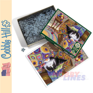 Comfy Cat COBBLE HILL 1000pc jigsaw puzzle 40145