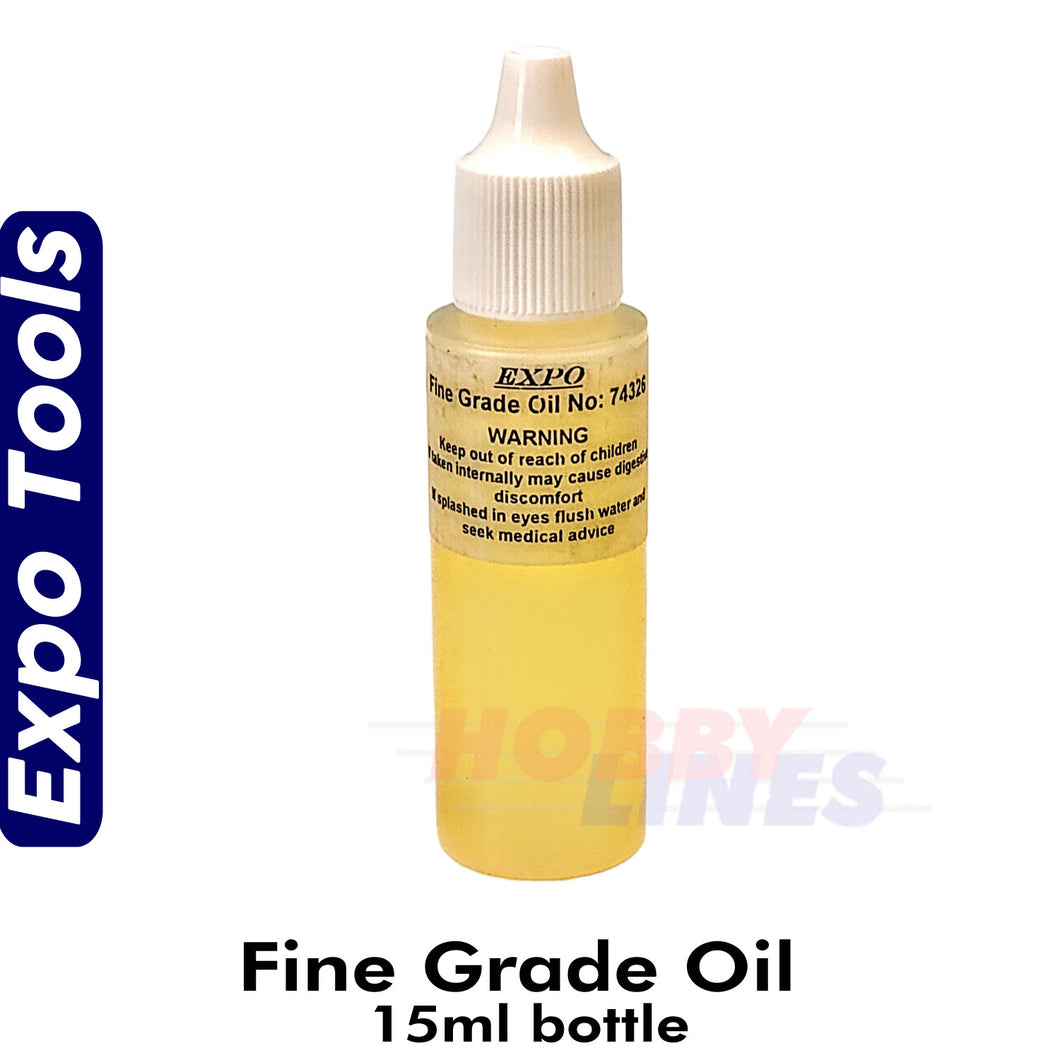 FINE OIL 15ml Bottle Light Machine Gear Oil Refill oiler Expo Tools 74326 