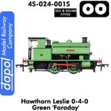 Hawthorn Leslie 040 Green Faraday | Dapol | 4S-024-006S
