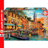 San Marco Sunset 6000 Piece Jigsaw Puzzle | Educa | 19286