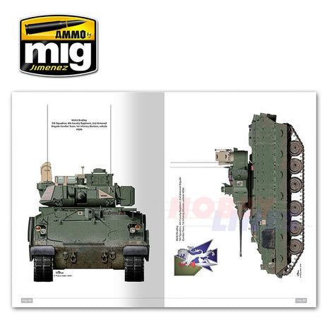 M2A3 BRADLEY FIGHTING VEHICLE 1 In Detail Book Ammo by Mig Jimenez MIG5951
