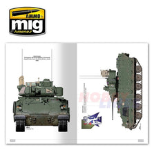 Load image into Gallery viewer, M2A3 BRADLEY FIGHTING VEHICLE 1 In Detail Book Ammo by Mig Jimenez MIG5951
