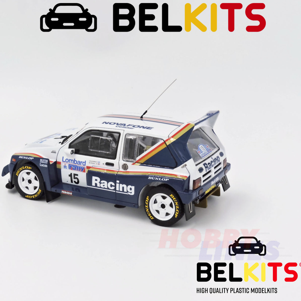 KIT 1/24 MG Metro 6R4 1986 McRae Jimmy RAC