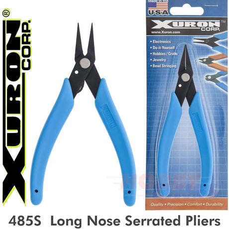 Long Nose Serrated Pliers | Xuron | 75507