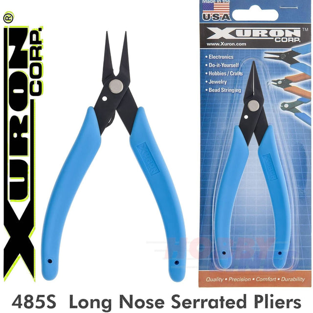 Long Nose Serrated Pliers | Xuron | 75507