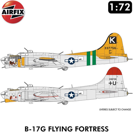 B-17G Flying Fortress WWII USAF Bomber - 1:72 Model Kit | Airfix | A08017B
