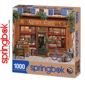 LOCAL TREASURE Gran Cafe 1000 piece SPRINGBOK Jigsaw Puzzle Random Cut Super Deluxe