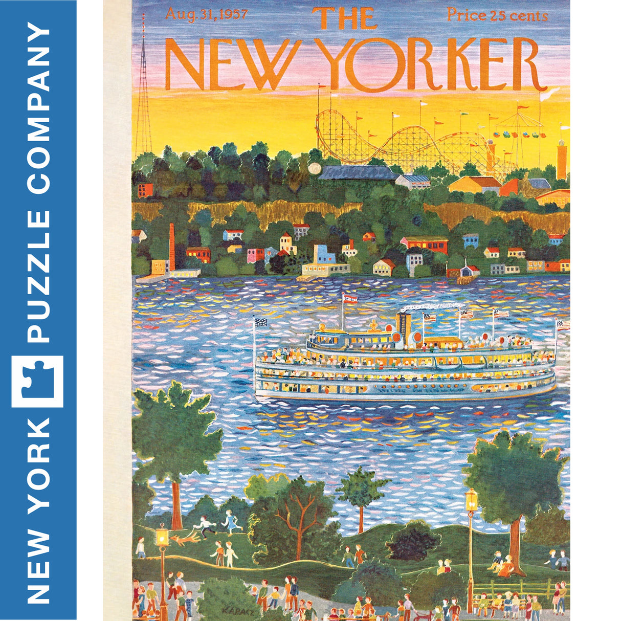 SUNSET CRIUSE New York Puzzle Company 1000pc Jigsaw
