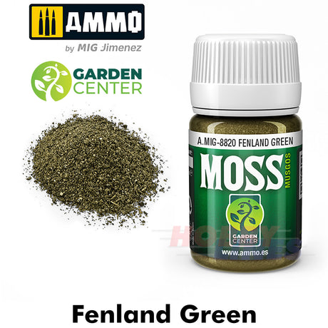 Ammo MOSS Garden Centre Texture 35ml Weathering Lichen Scenery Range Mig Jimenez