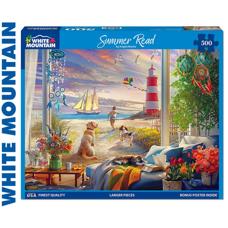Summer Read - 500pc Puzzle | White Mountain | 2097pz