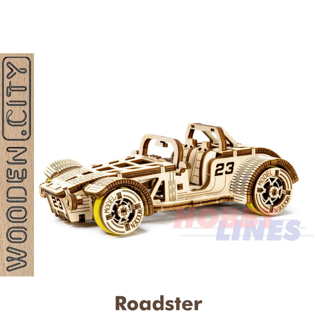 Roadster- 3D Puzzle | Wooden City | WR337