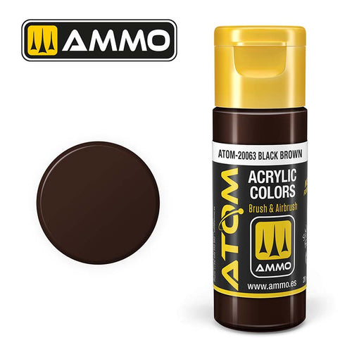 ATOM COLOR Black Brown