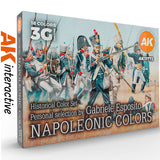 Historical Colour Set - Napoleonic Colours - 3G Acrylic Paint x 18 | AK Interactive | AK11772