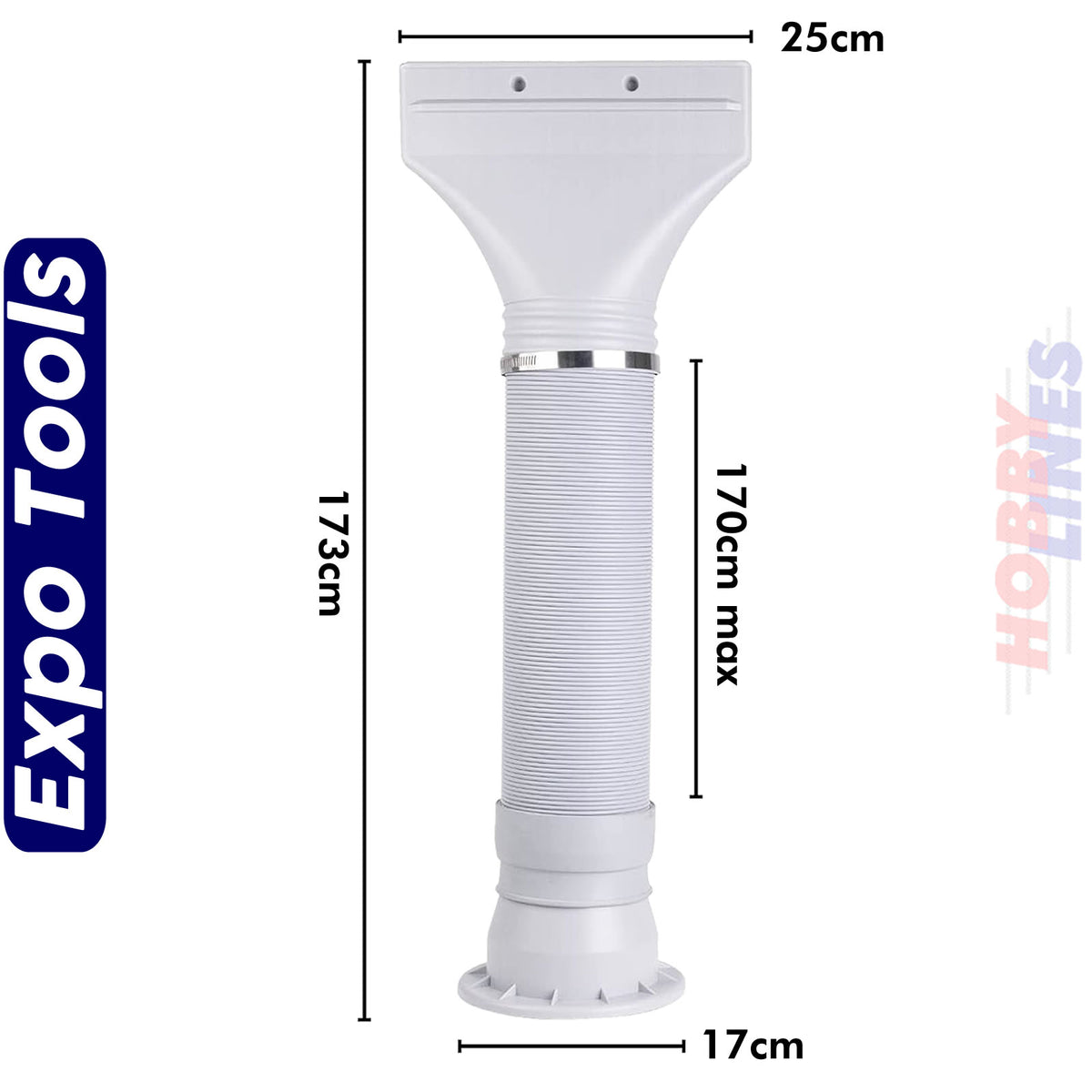 Extension Hose Set AB502 for AB500 Portable Spray Booth Paint Extraction EXPO